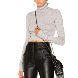 Faith Connexion / Cropped Turtleneck Jumper Size S